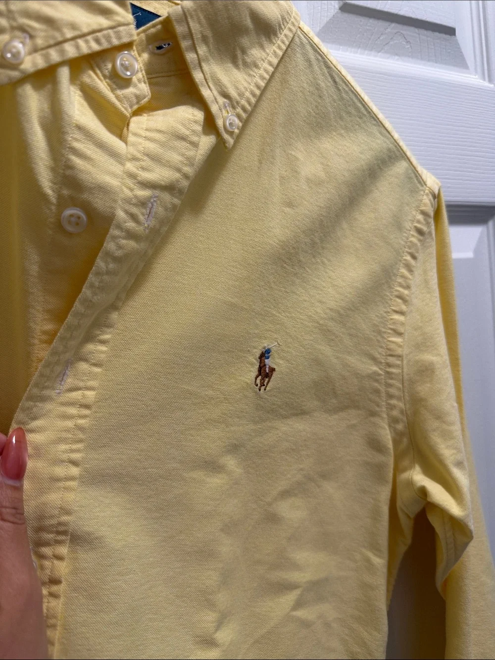 Polo by Ralph Lauren Yellow Long-Sleeve Button-Down Shirt
